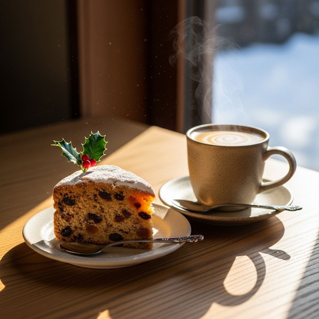 파리바게뜨 크리스마스 케이크 사전예약 케이크와 커피1