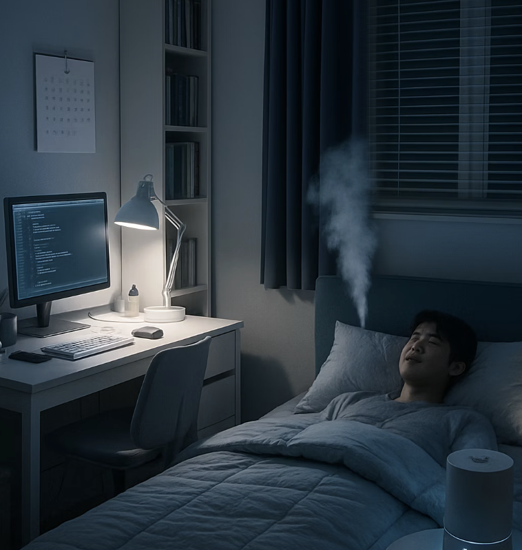 코를 위한 최고의 선물, '촉촉한 공기'