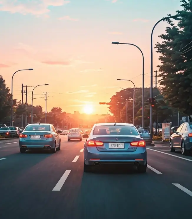 어르신 운전중 스티커