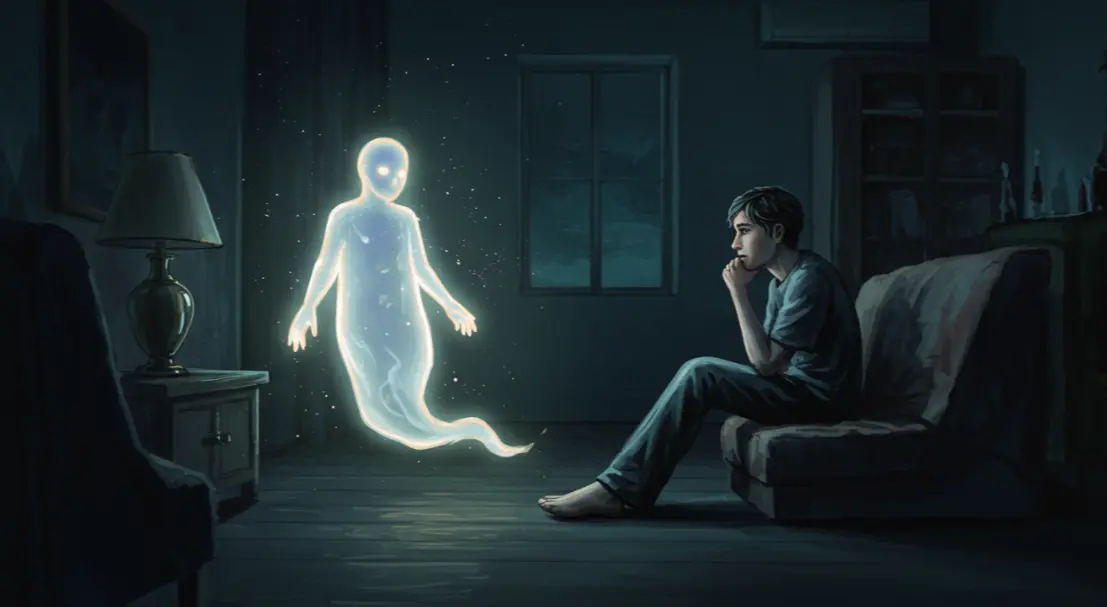 유령과 대화하는 꿈해몽