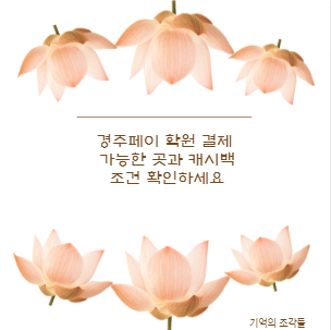 경주페이 학원 결제 가능한 곳과 캐시백 조건 확인하세요