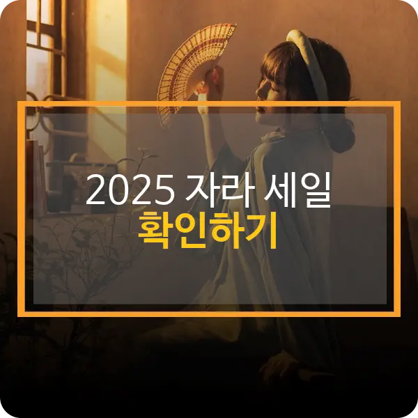 2025 자라 세일
