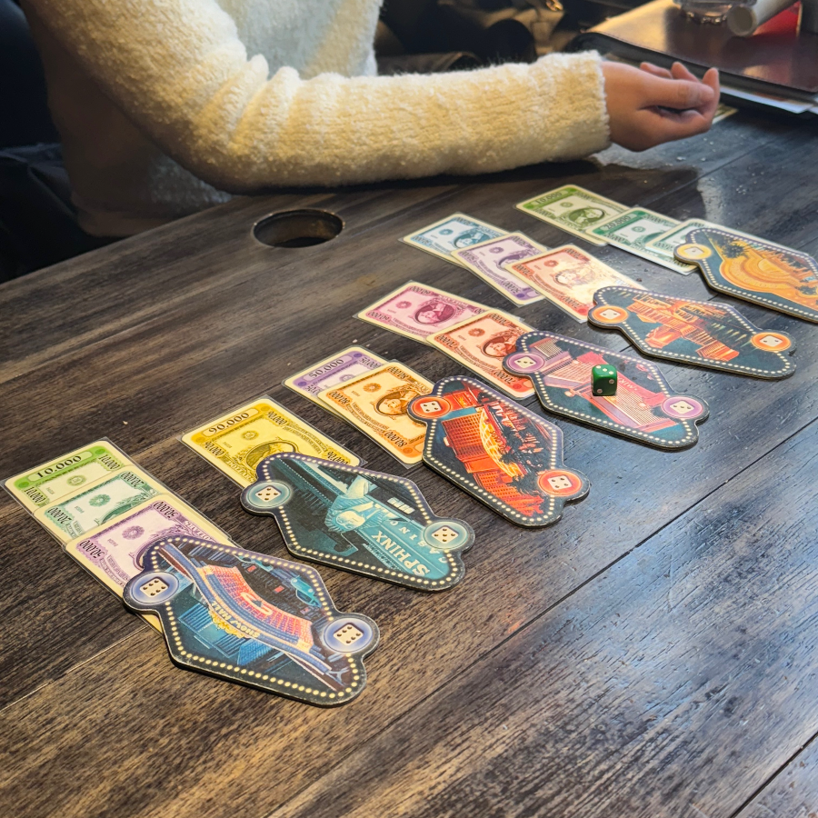 서면 보드게임 카페에서 한 라스베가스