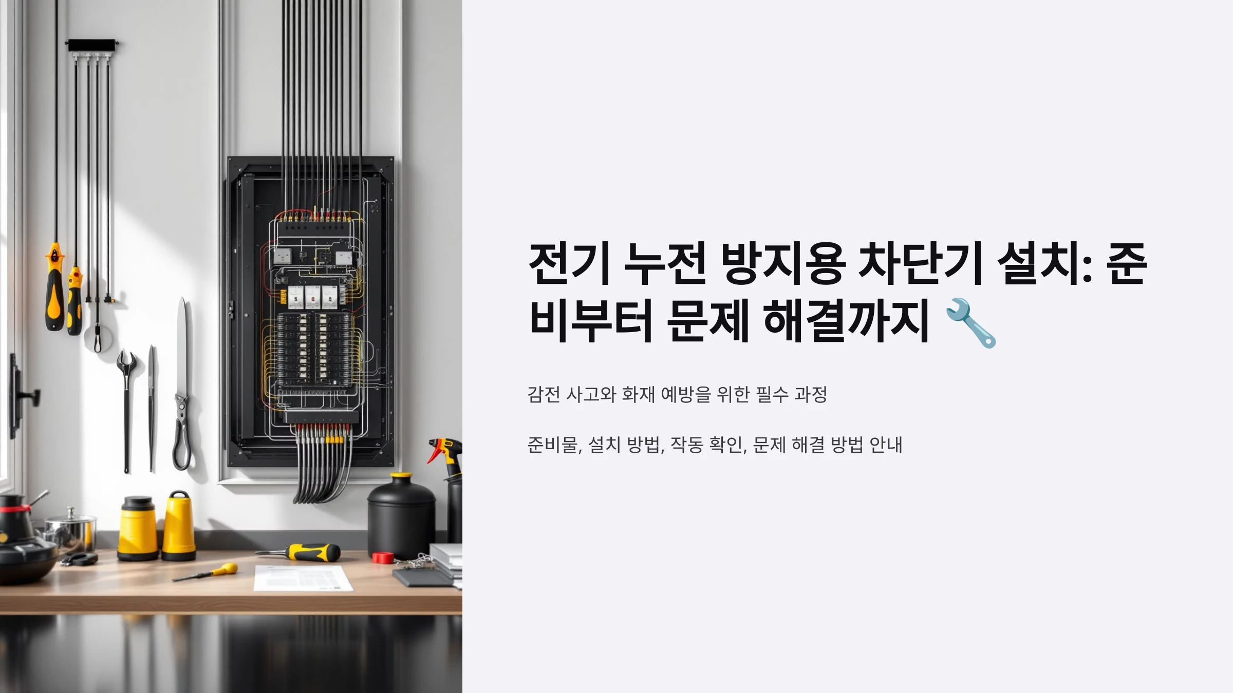 전기-누전-방지용-차단기-설치-방법