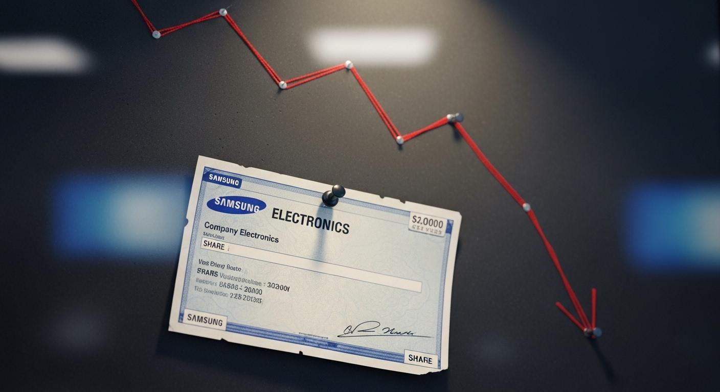 삼성전자 주가 하락 요인