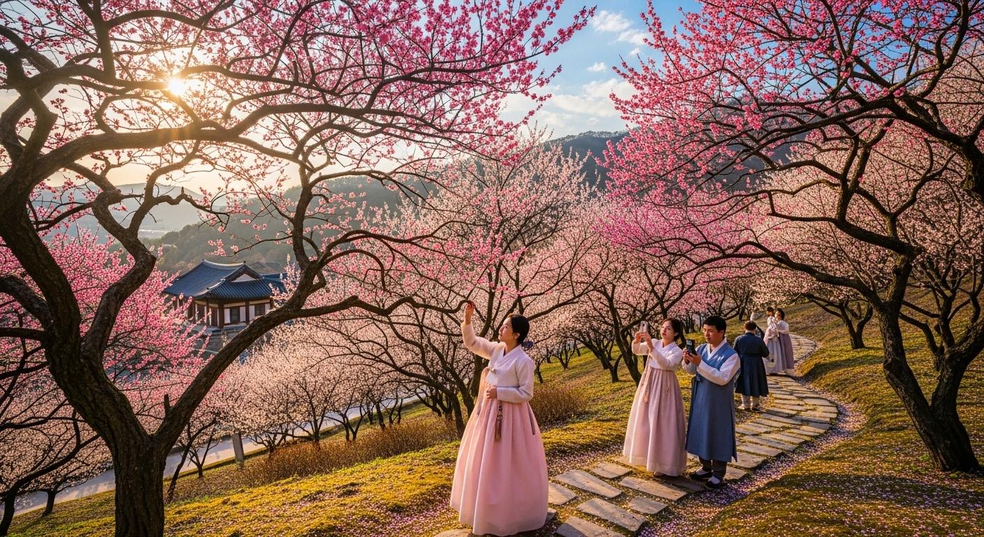 봄을 알리는 매화