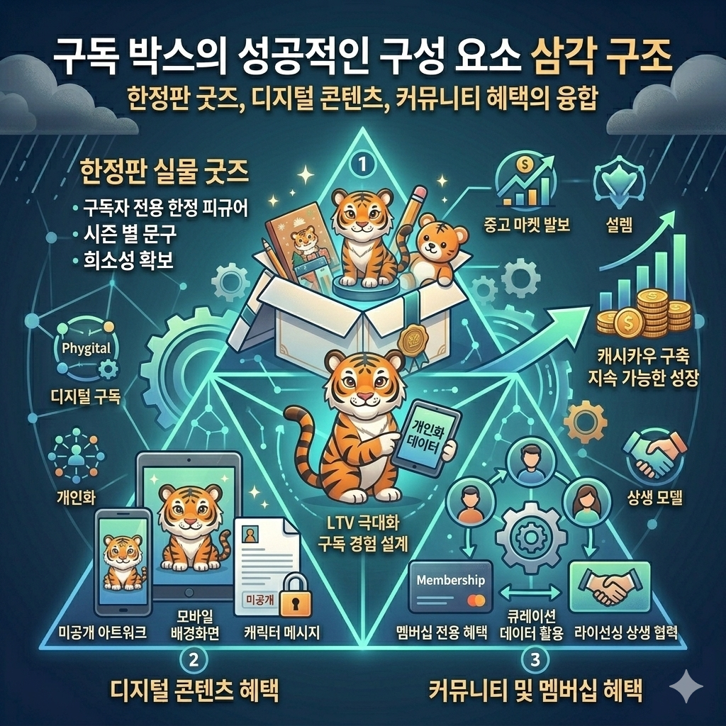 구독박스의 성공적인 구성요소