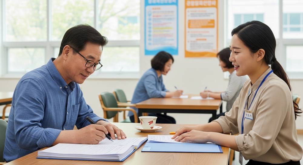 고유가 피해보상금 신청하는 사진