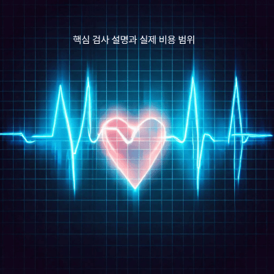 갱년기 심장검사 가이드 (2025)｜가슴두근거림&middot;호흡곤란&middot;흉통 시 필요한 검사&middot;비용&middot;보험