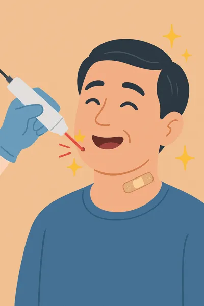 쥐젖 제거 레이저 시술 과정과 회복20