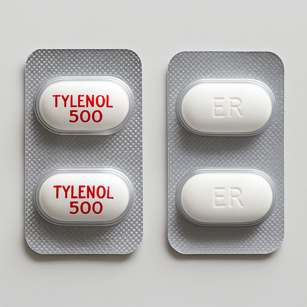 같은 성분에 두 종류 타이레놀