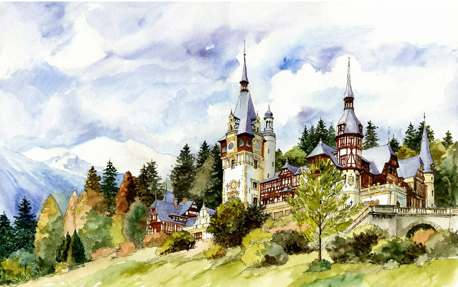 동화 속 성의 모습