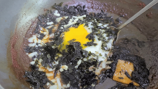 서신분식-볶음밥-비비기