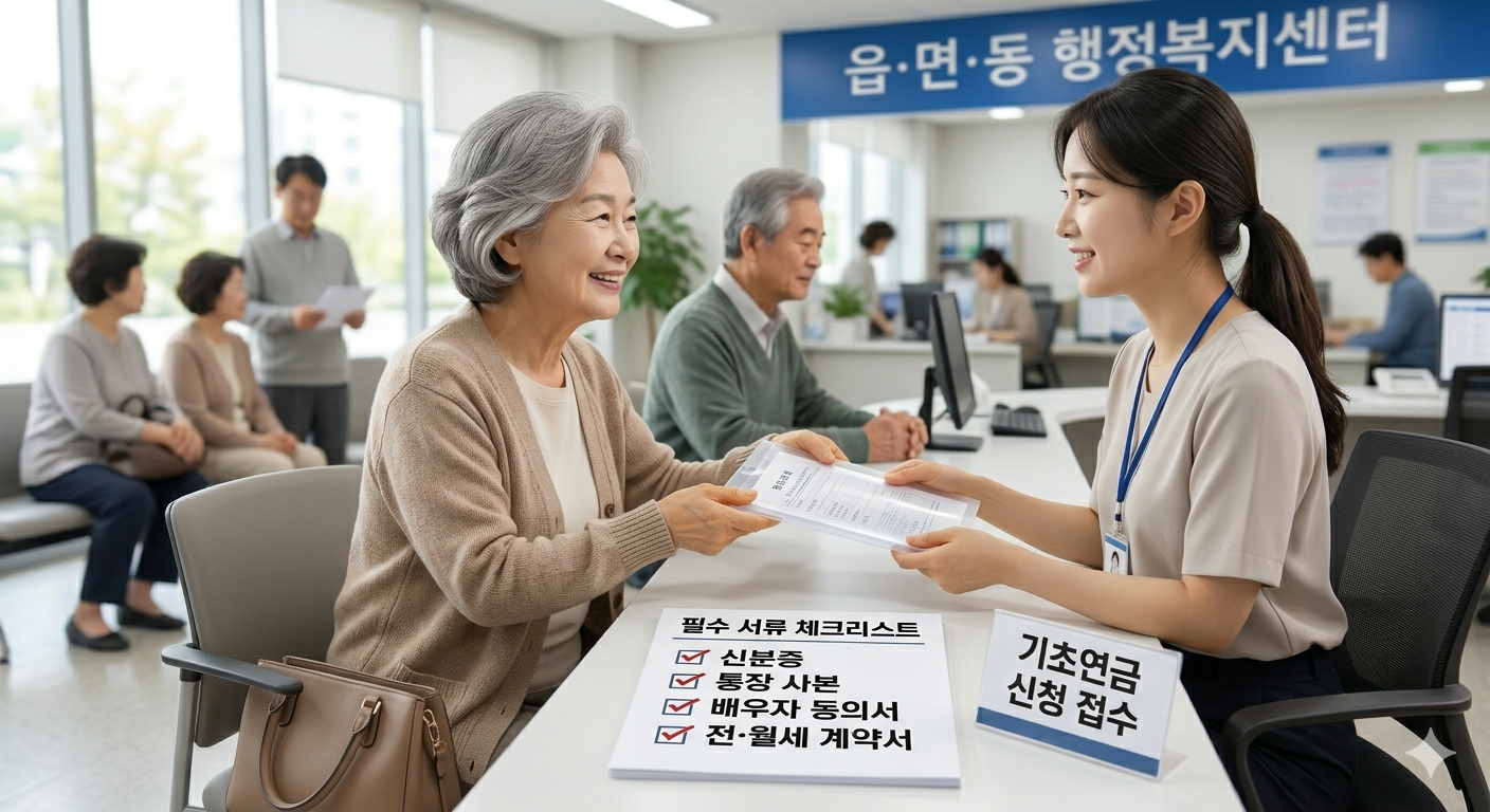 기초연금 모의계산