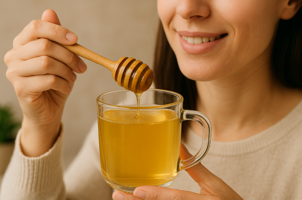 천연 꿀물의 놀라운 효과, 면역력과 체력 동시에 강화하는 아침 습관