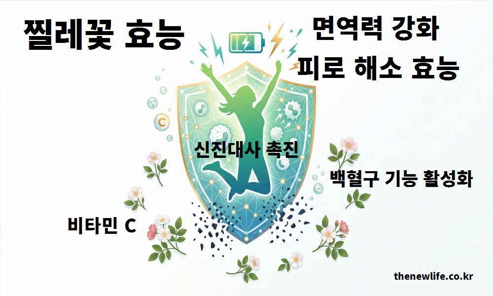 찔레꽃 효능 면역력 강화 피로 해소