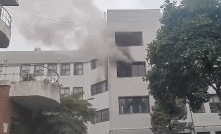 경기고 동아리실 화재 발생