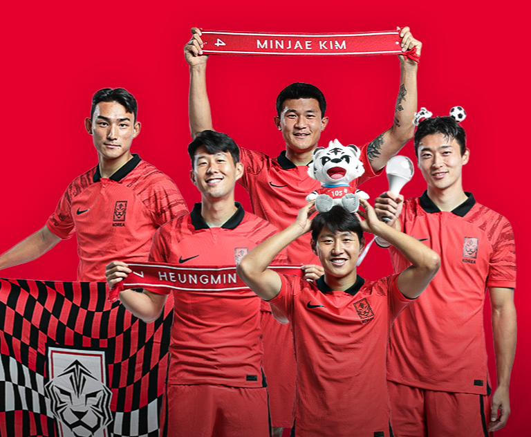 대한민국 남자축구국가대표, 대한축구협회 홈페이지