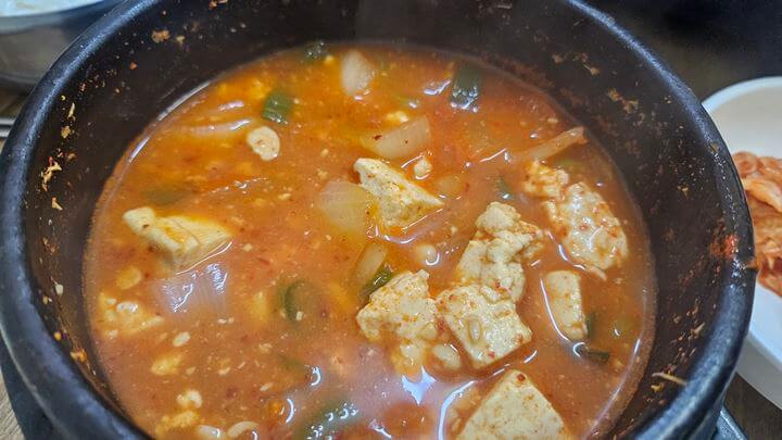 백구한식 된장찌개