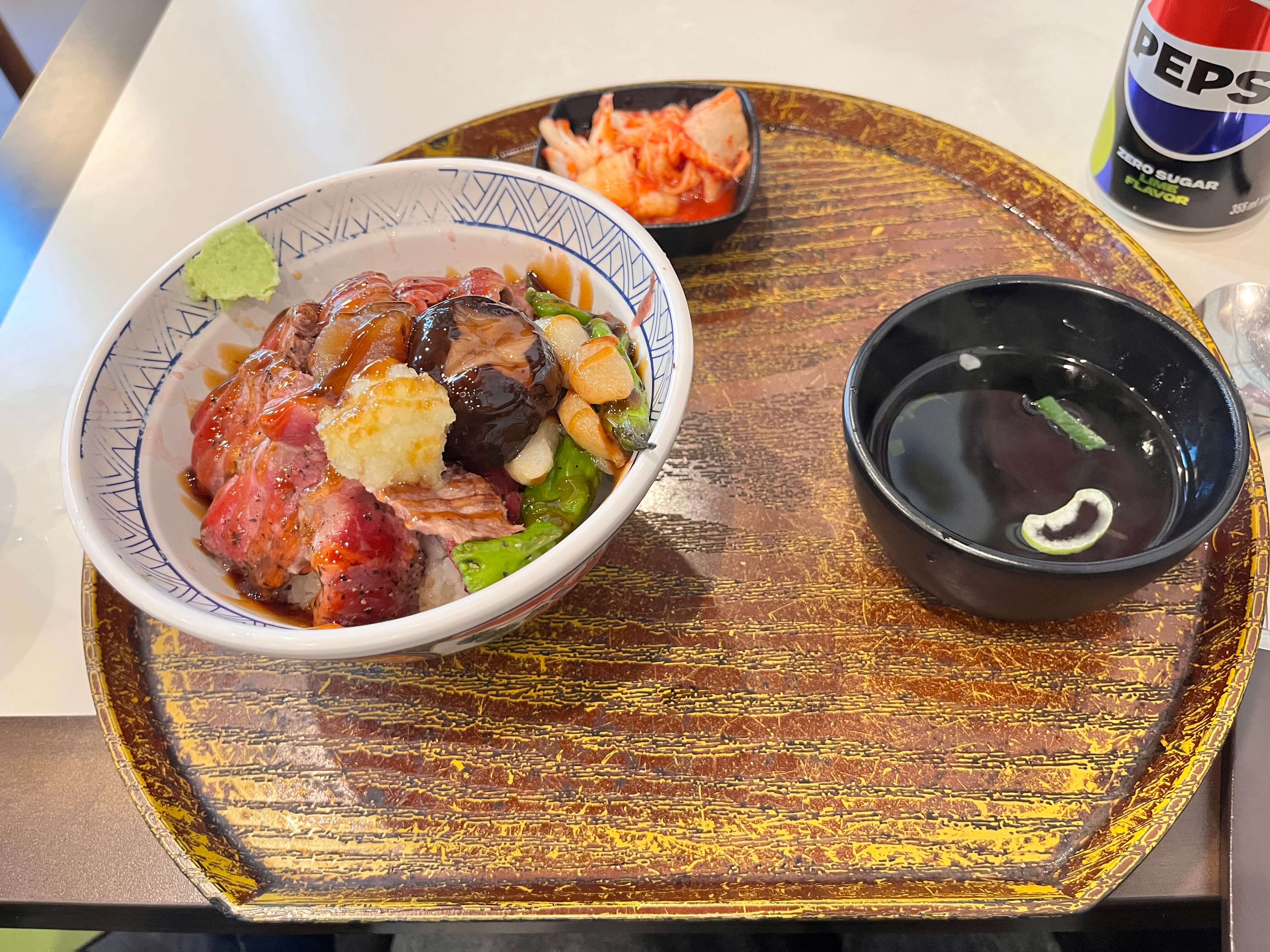 온기정 용산아이파크몰 스테키텐동