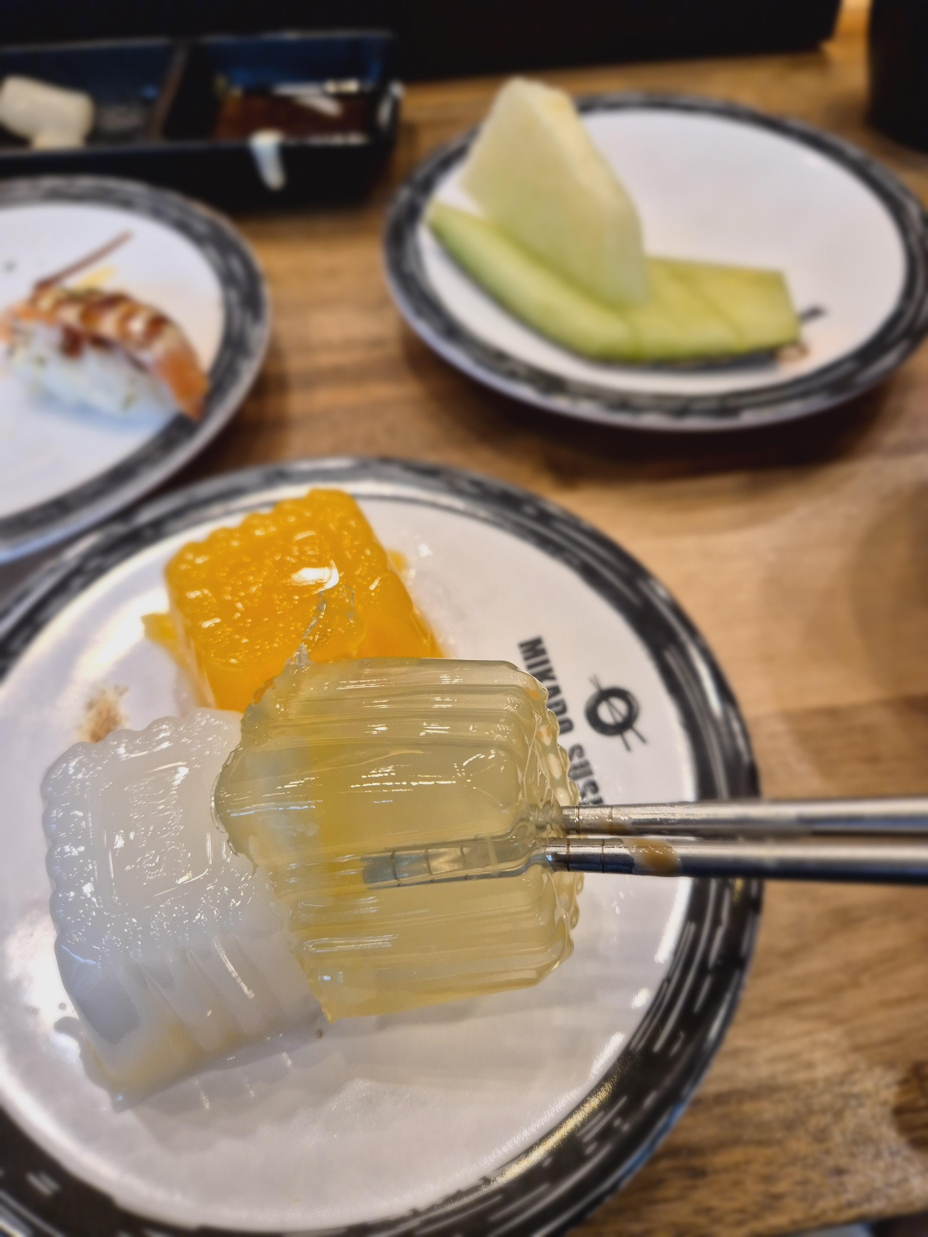 부천시청역 회전초밥 맛집 미카도스시에서 디저트