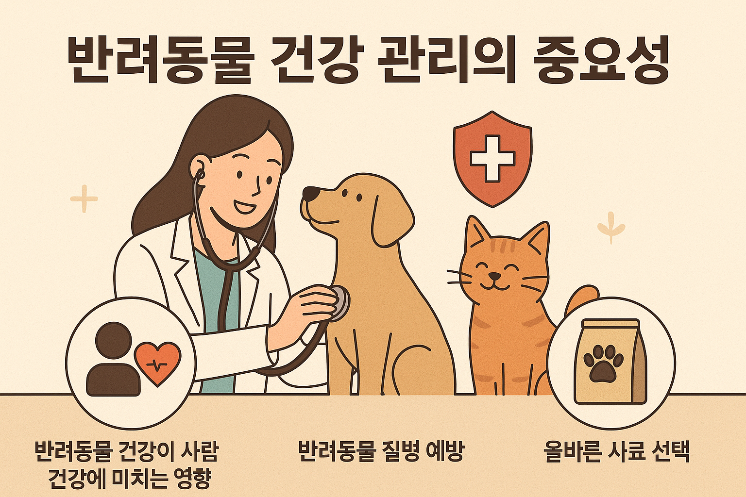 반려동물의 건강과 사람의 건강과의 관계