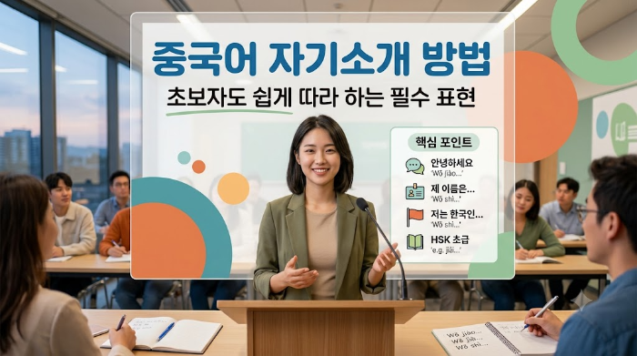 중국어 자기소개 방법, 초보자도 쉽게 따라 하는 필수 표현