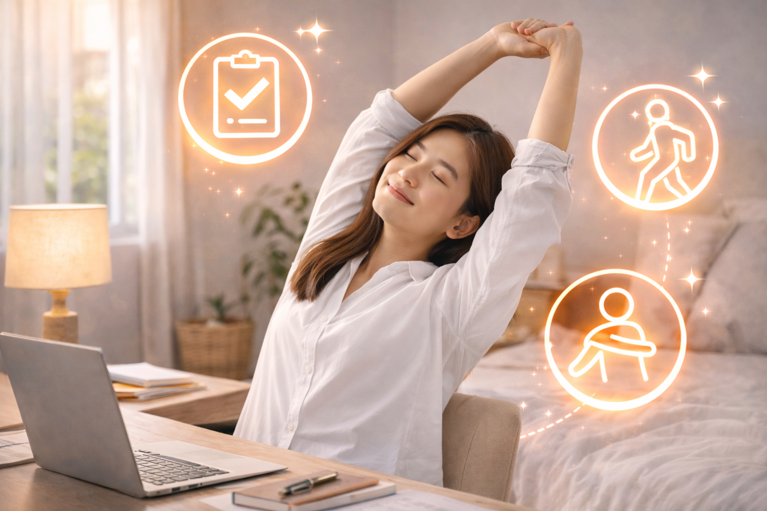 스트레칭을 습관으로 만드는 방법 관련 사진