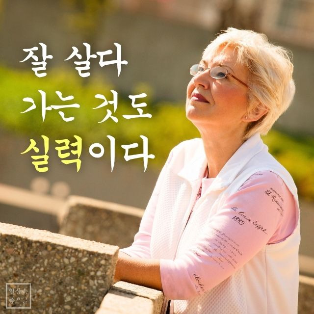 존엄한 죽음에 대한 감동적인 이야기, 실력 있게 떠나는 삶에 대한 글귀