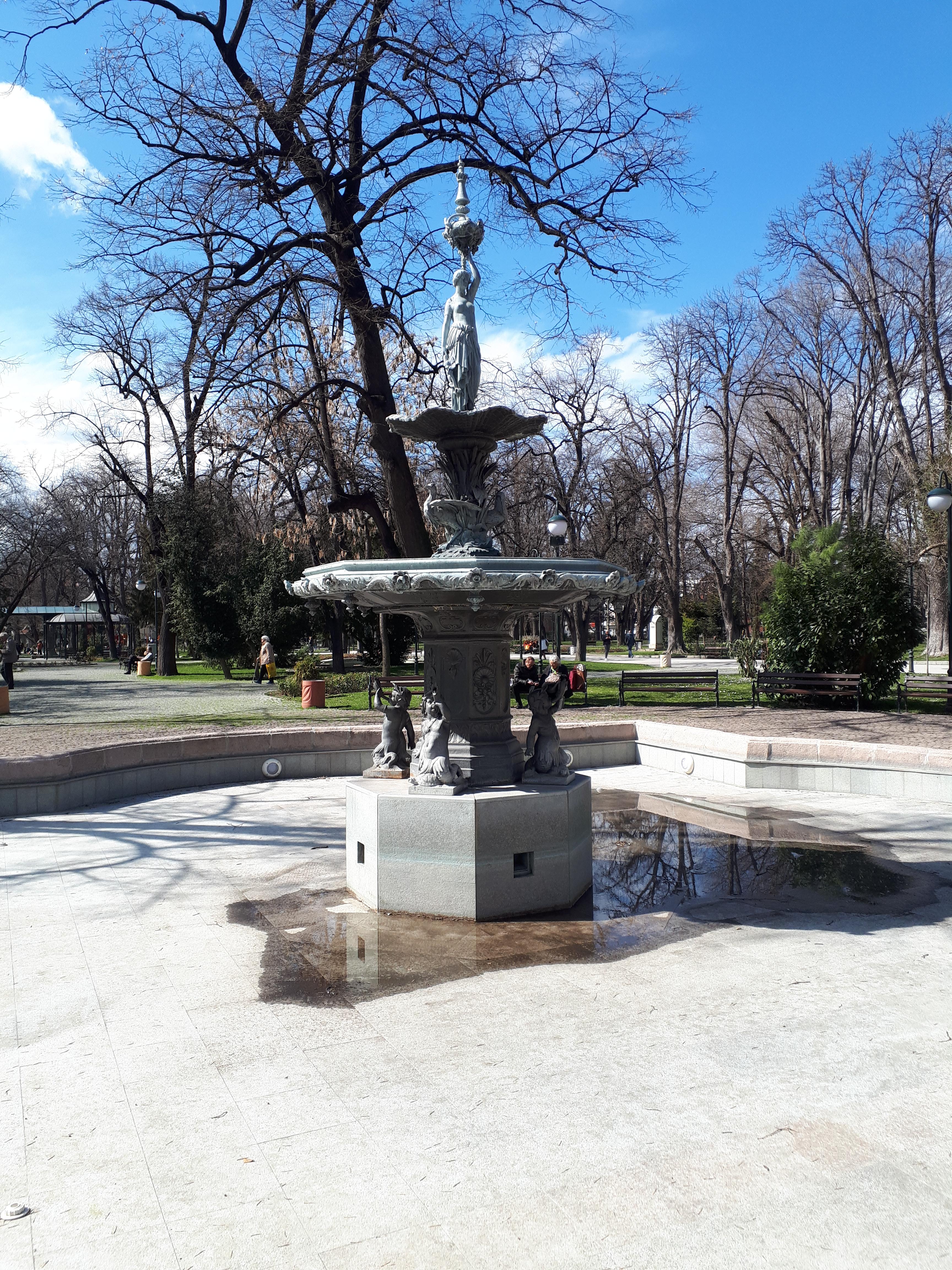 불가리아 플로브디프 분수대