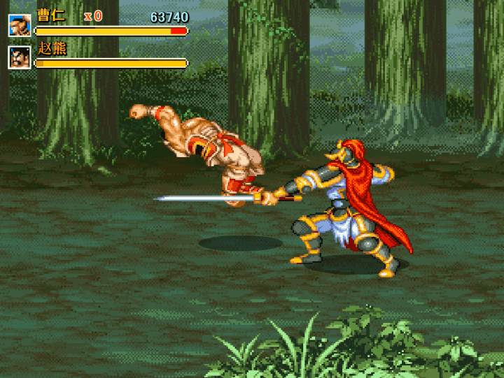 삼국지-조인전-플래시게임-플레이2-장수-조인이-적-장수를-검으로-찌르는-화면