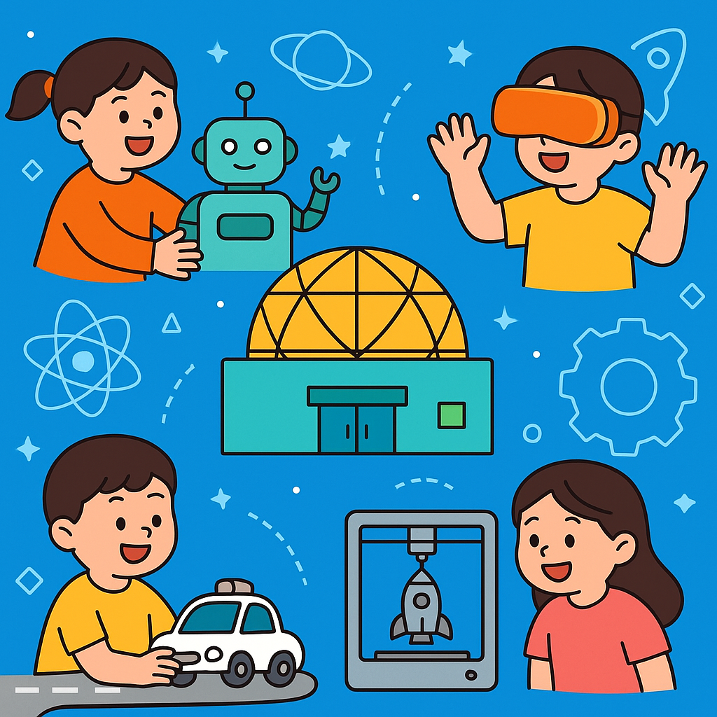 광주 초등학생을 위한 과학 체험 공간, 국립광주과학관 안내