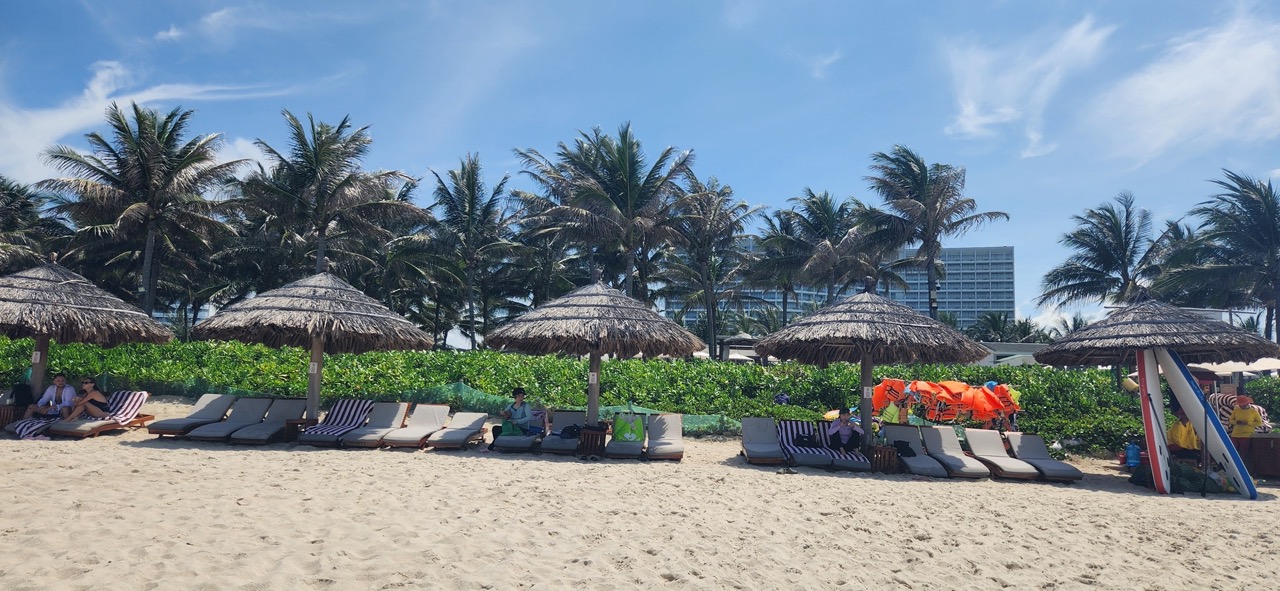 나트랑 모벤픽 리조트 프라이빗 비치