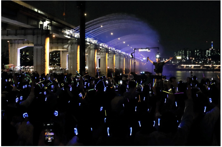 한강무소음DJ파티 현장