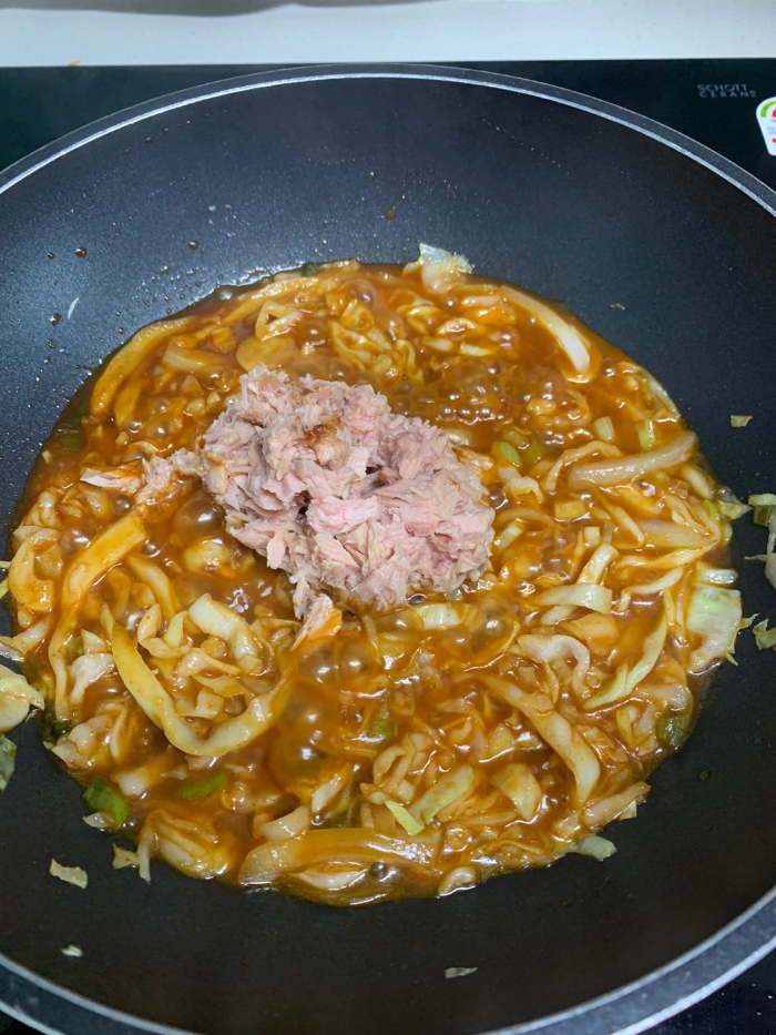 양배추참치덮밥 만들기