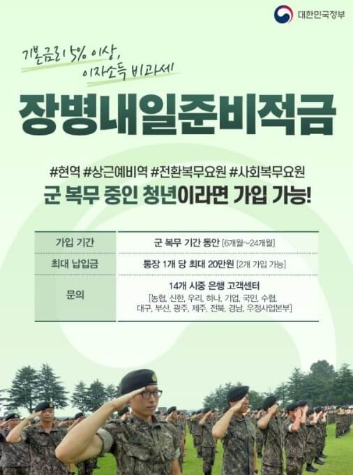 장병내일준비적금을-홍보하는-전단지-글입니다.