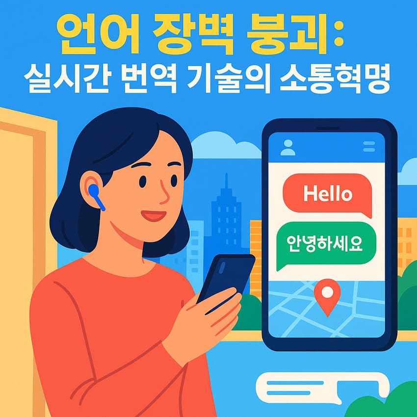 언어 장벽 붕괴: 실시간 번역 기술의 소통 혁명