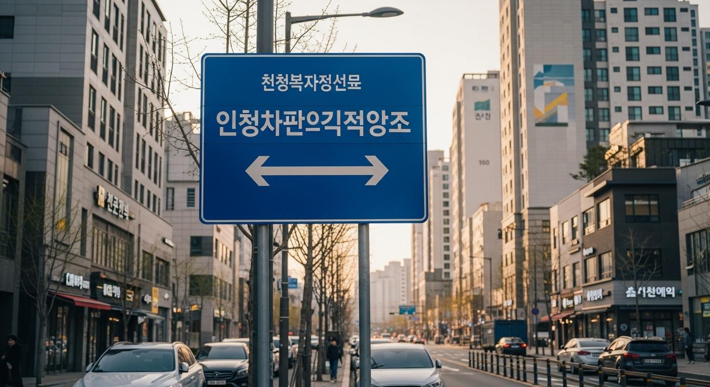 인천 부동산 규제지역