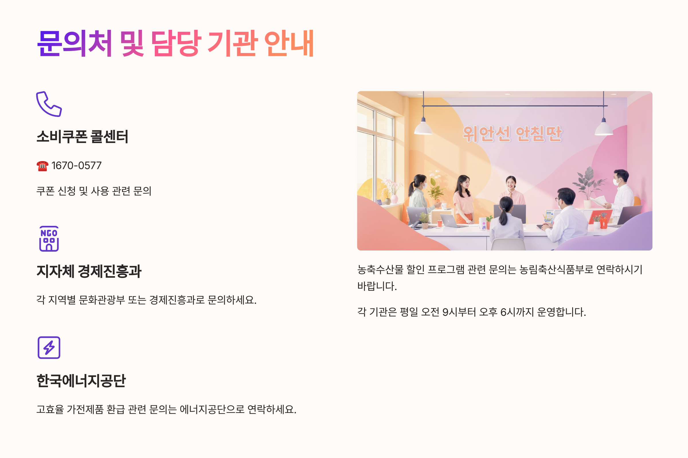 2025 정부지원 5대 소비쿠폰 총정리