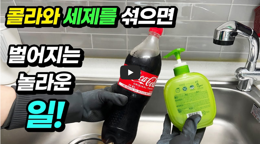콜라 청소법