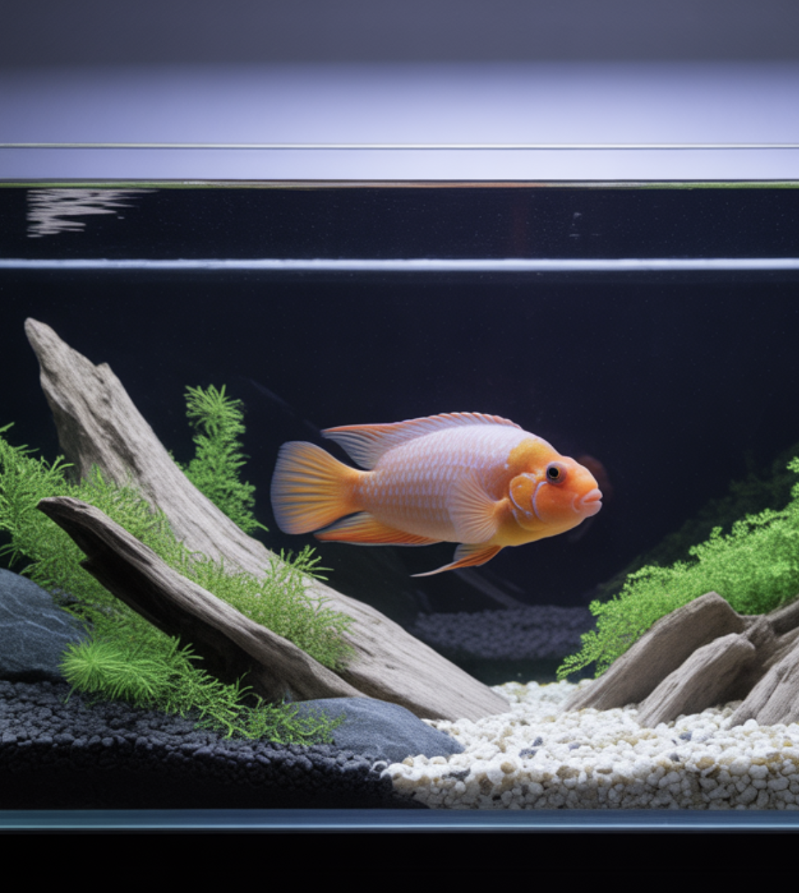 어항 준비 - 넉넉한 공간과 &amp;#39;숨을 곳&amp;#39;