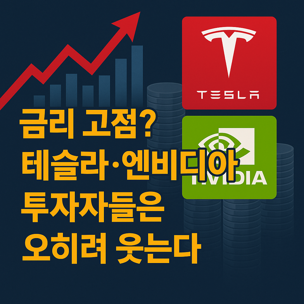 금리 고점? 테슬라·엔비디아 투자자들은 오히려 웃는다