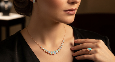 블루오팔 탄생석 의미와 신비로운 빛의 향연