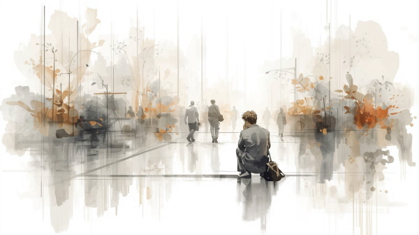 ESTP는 순간적인 상황 판단력과 실행력에서 타의 추종을 불허하는 유형입니다. 하지만 때로는 멈춰서야 보이는 것들이 있습니다. 불안은 ESTP에게 “지금은 움직임보다 중심이 필요하다”는 신호일 수 있습니다에 관한 그림