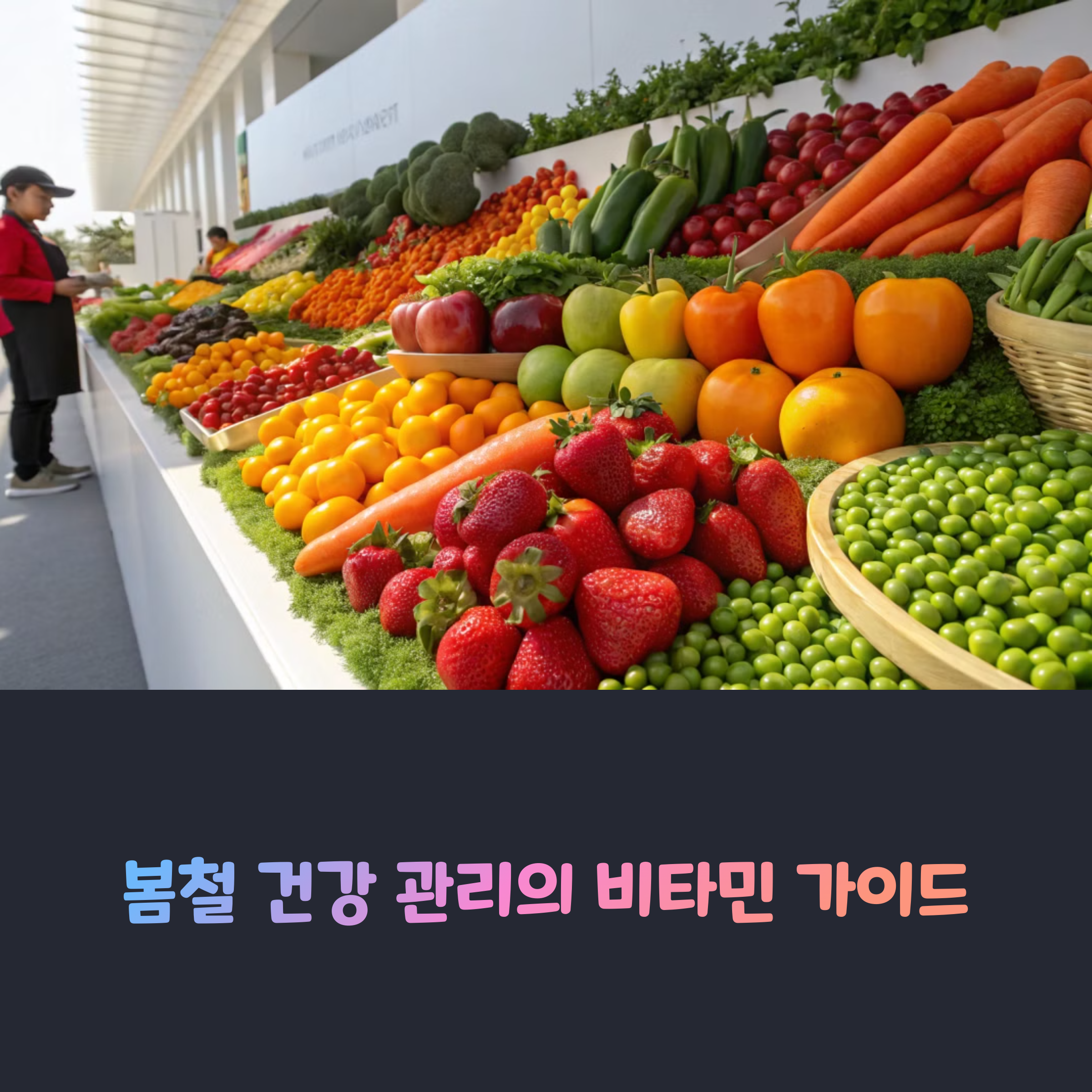비타민 풍부한 식단이 필요한 이유, 봄철 건강의 핵심!