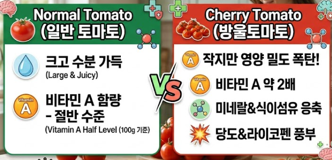 방울토마토의 효능