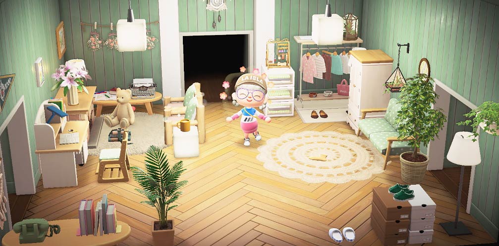 동물의숲 봄맞이 집꾸미기 