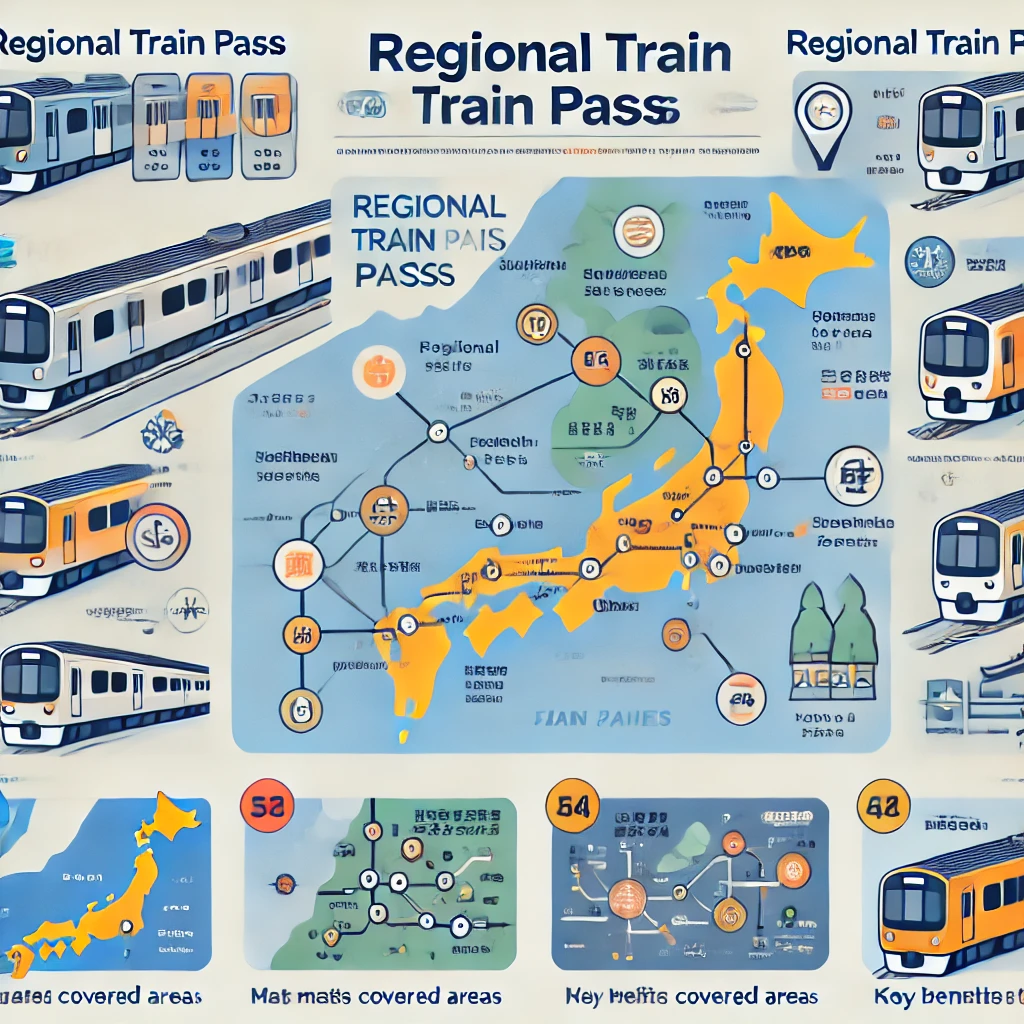 각종 기차 패스 이미지