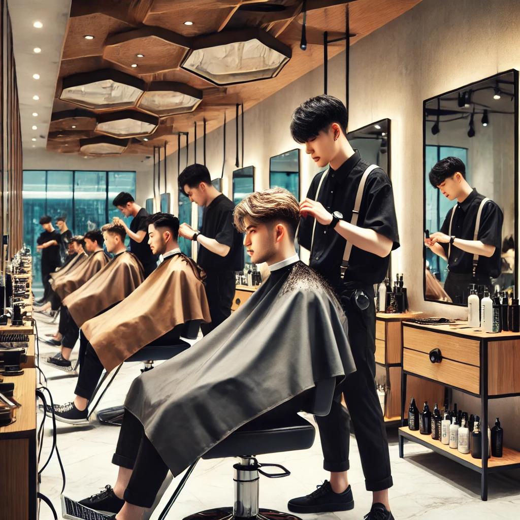 잠실 미용실 비핸썸 잠실새내점 남자머리