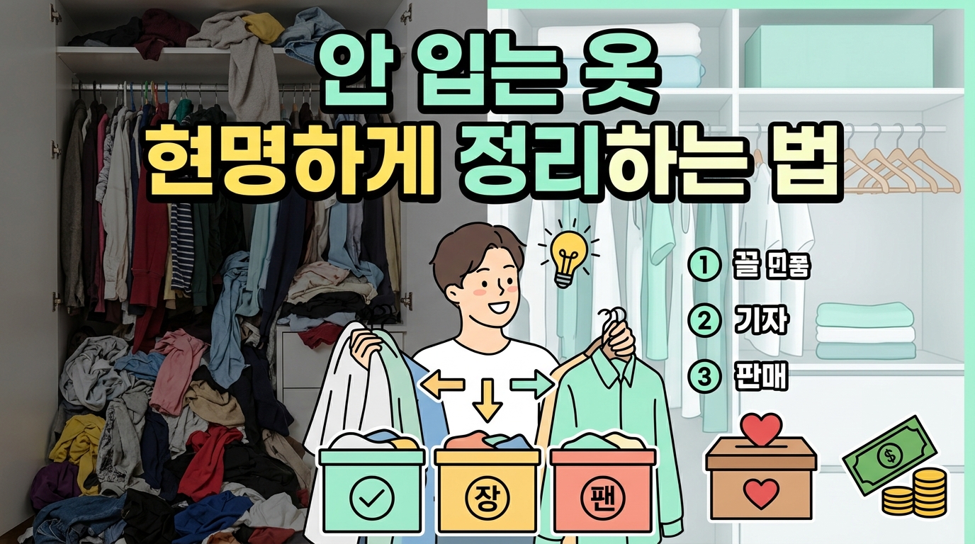 안입는 옷 정리